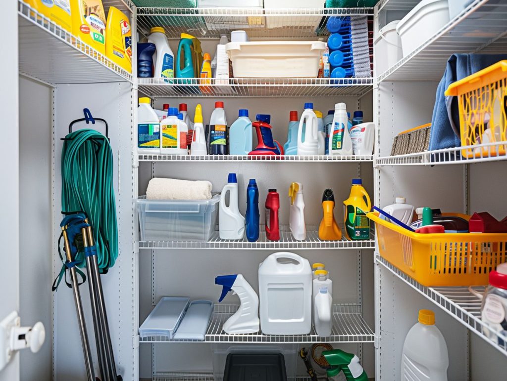 Why Organising Your Cleaning Supplies is Important